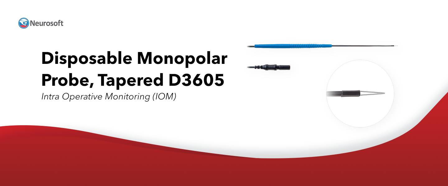 Disposable Monopolar Probe, Tapered D3605