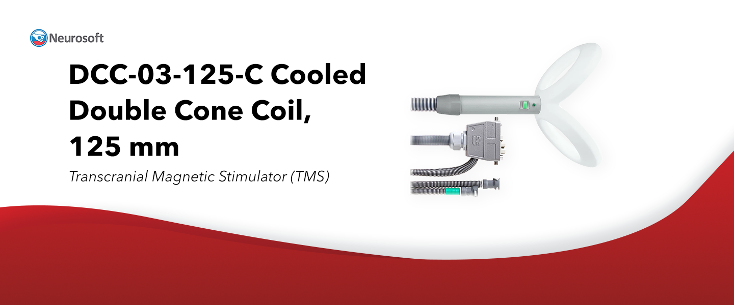 DCC-03-125-С Cooled Double Cone Coil, 125 mm