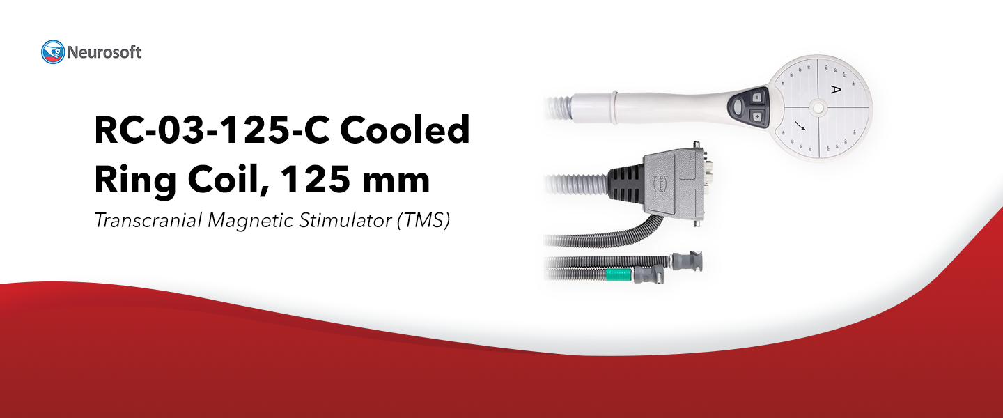 RC-03-125-C Cooled Ring Coil, 125 mm