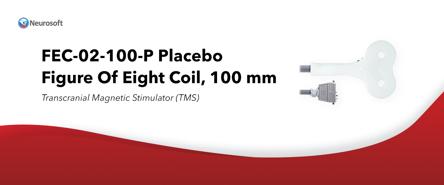 FEC-02-100-P Placebo Figure Of Eight Coil, 100 mm