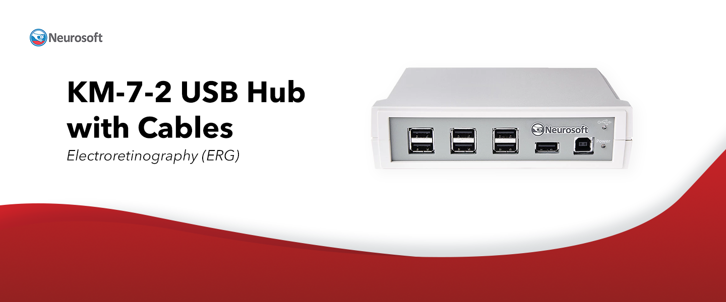 KM-7-2 USB Hub with Cables