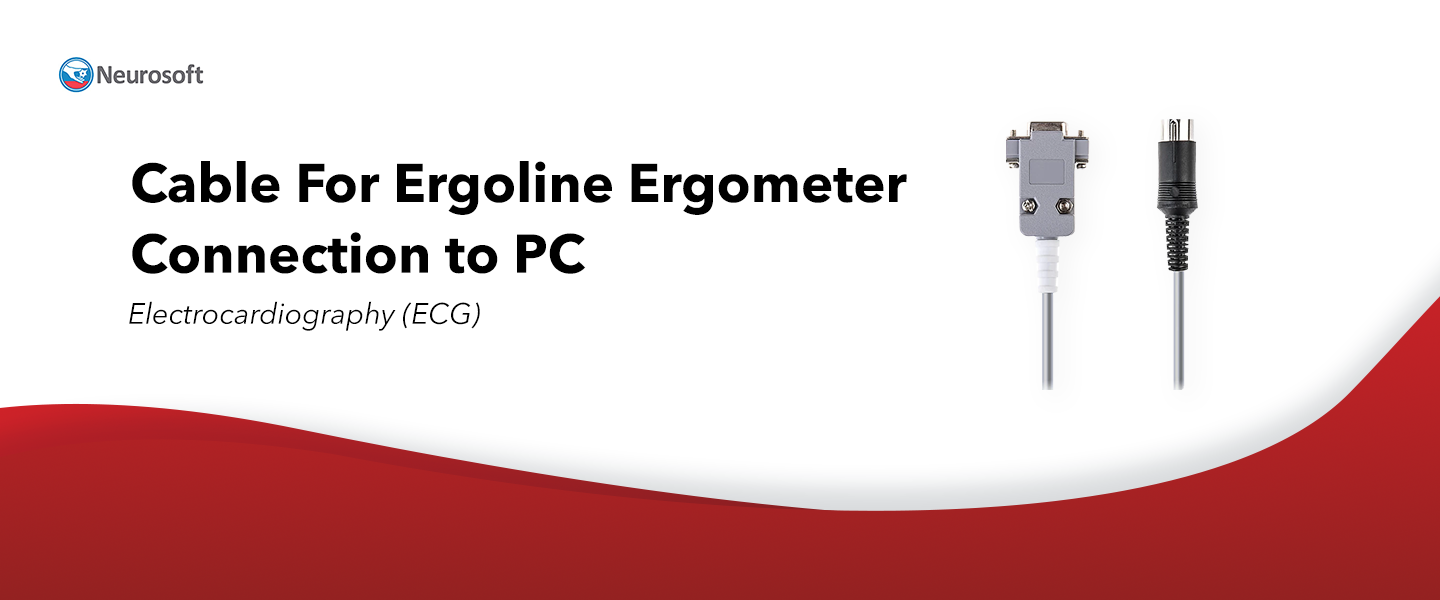 Cable For Ergoline Ergometer Connection to PC